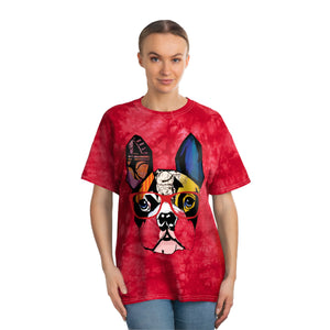 Camiseta Tie-Dye Tee, Crystal Dog