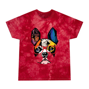 Camiseta Tie-Dye Tee, Crystal Dog