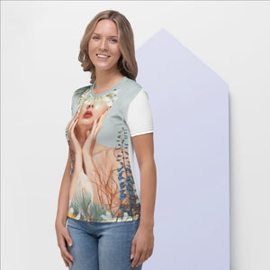 Camiseta Exclusiva Florece Para Mujer