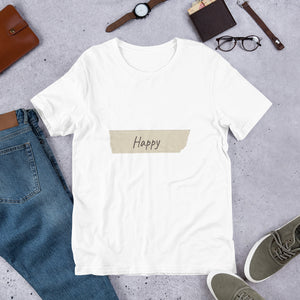 Abrir la imagen en la presentación de diapositivas, Camiseta Happy - Dy3:16
