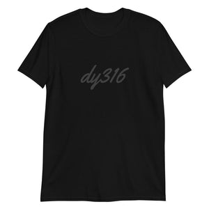 Camiseta Black dy316 unisex - Dy3:16