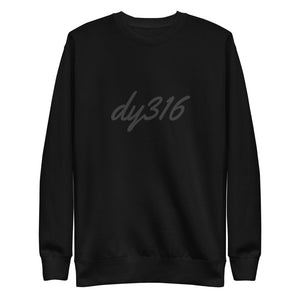 Sudadera unisex Black dy316 - Dy3:16