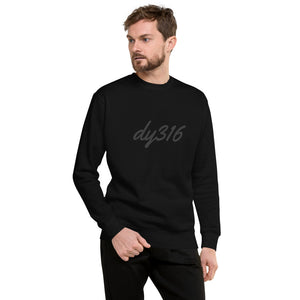 Sudadera unisex Black dy316 - Dy3:16