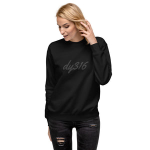 Sudadera unisex Black dy316 - Dy3:16